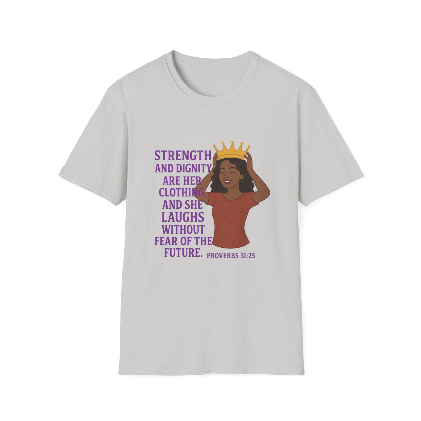 "Strength & Dignity" Bible Verse Women's Relaxed Tshirt