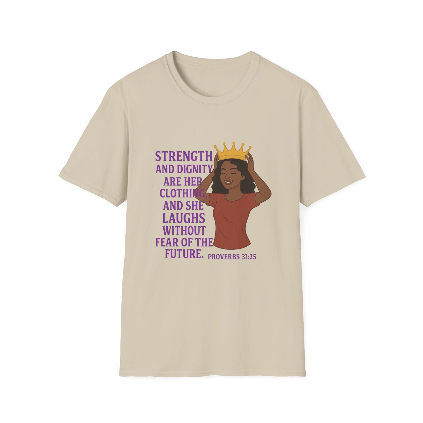 "Strength & Dignity" Bible Verse Women's Relaxed Tshirt