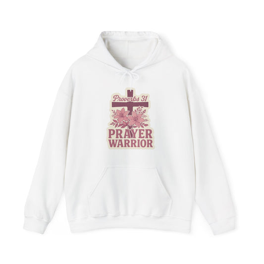 "Proverbs 31 Prayer Warrior" Christian Women's Inspirational Hoodie Sweatshirt