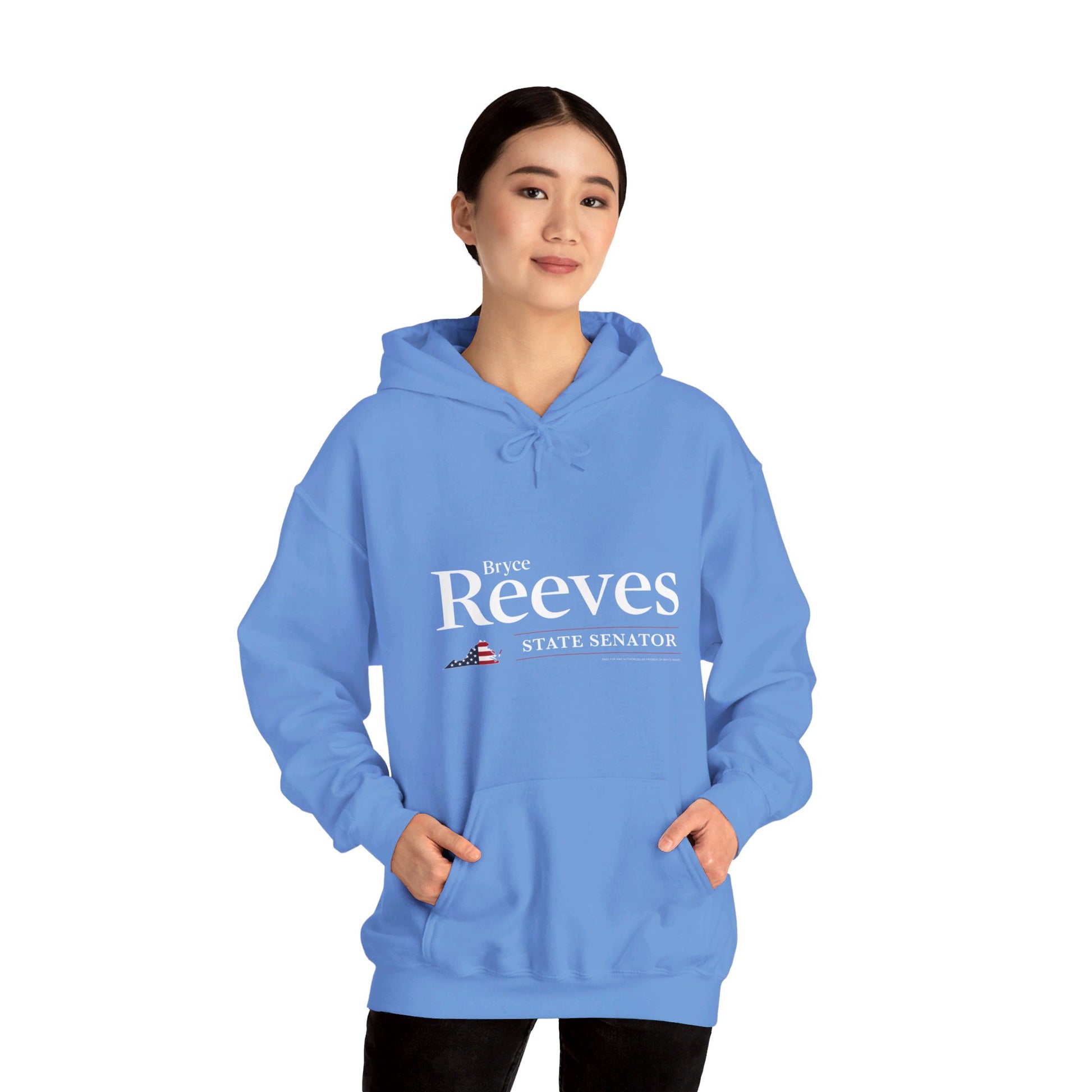 Senator Bryce Reeves Unisex Hoodie (White Logo) - Sweet Baby Jeez Teez