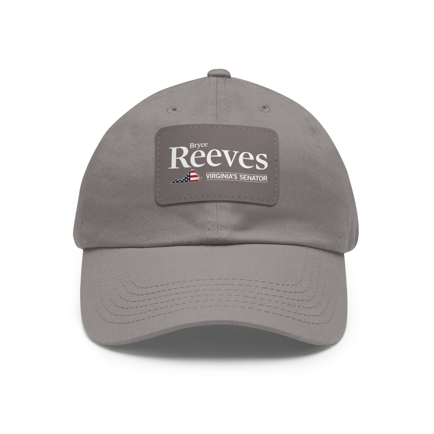 Bryce Reeves - Virginia's Senator Unisex Hat with Leather Patch (12 Colors)
