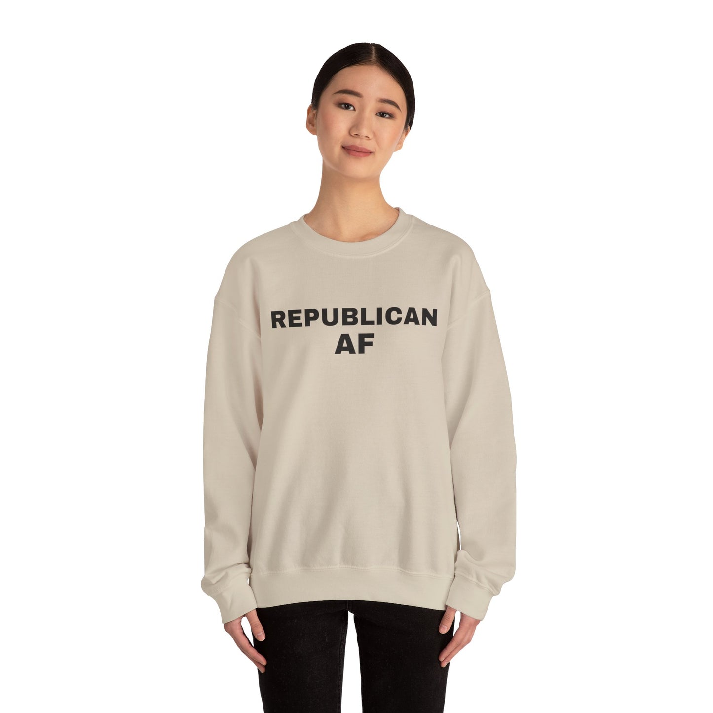 Republican AF Women's Sweatshirt - Sweet Baby Jeez Teez