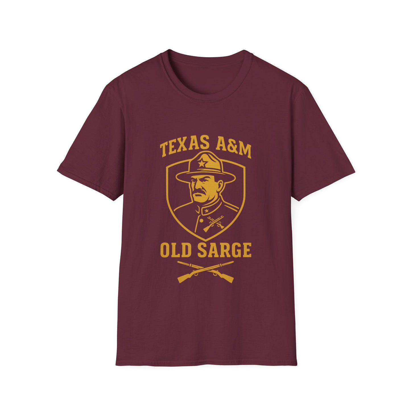 Vintage Texas A&M Old Sarge Softstyle Unisex T-Shirt