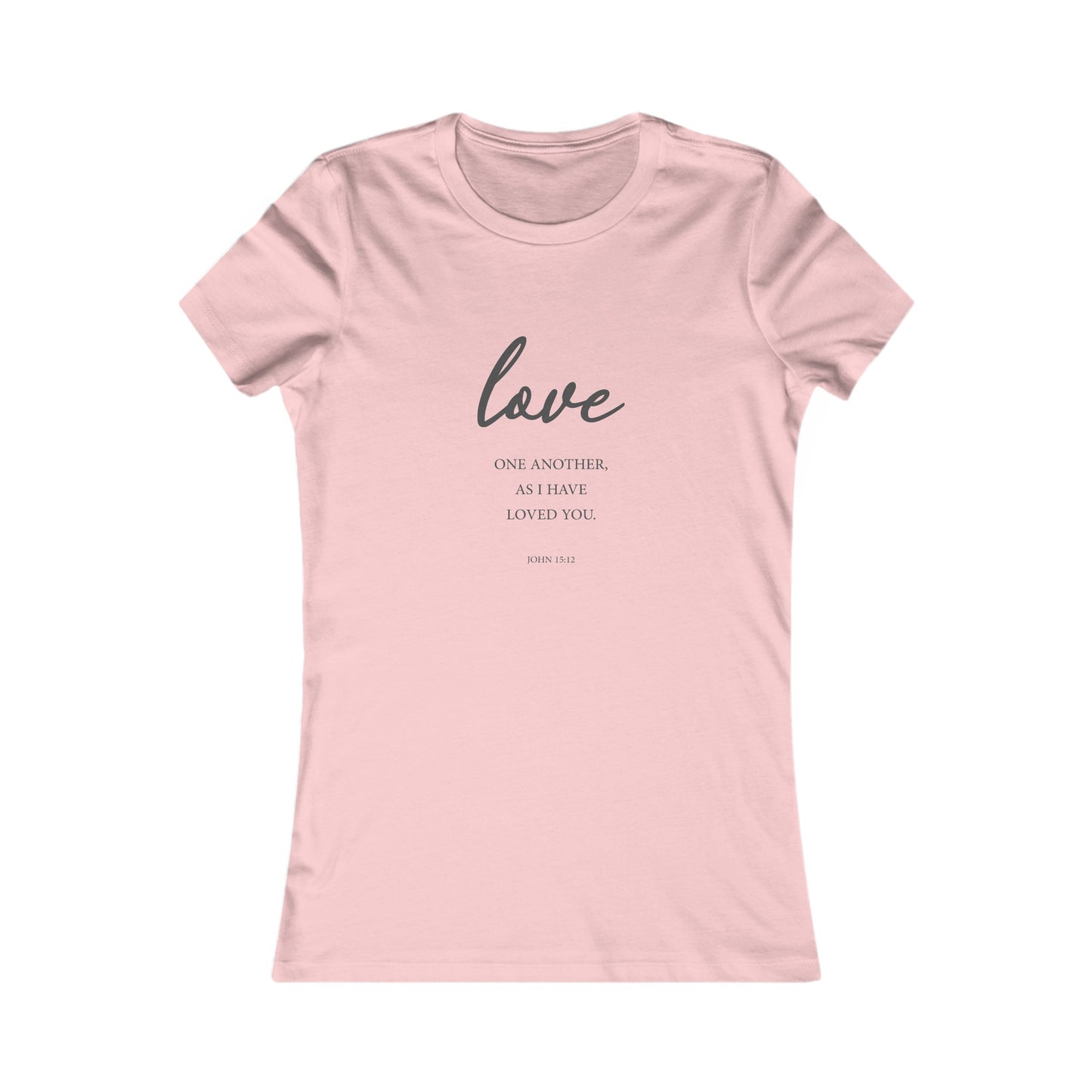 Love Women's Fitted Tshirt (Black Logo) - Sweet Baby Jeez Teez