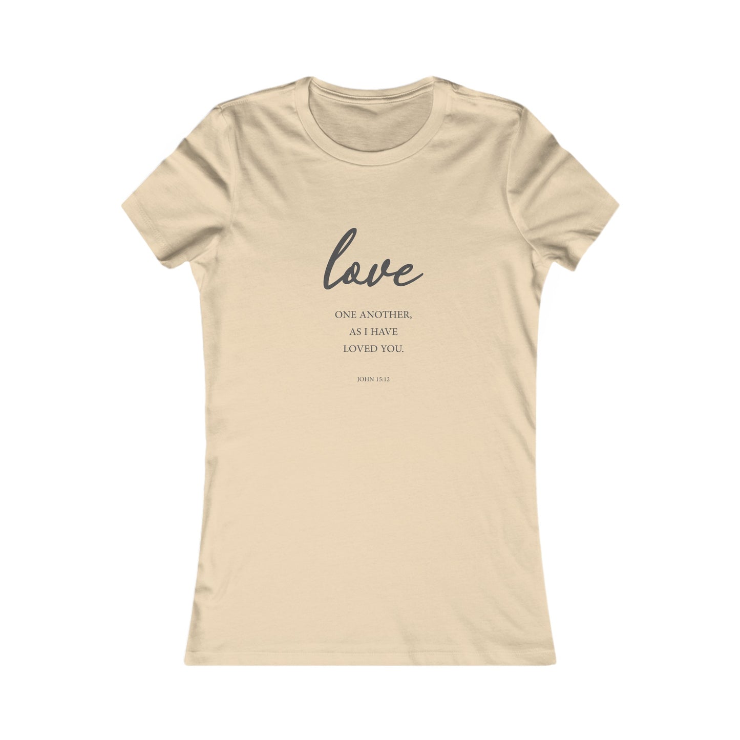 Love Women's Fitted Tshirt (Black Logo) - Sweet Baby Jeez Teez