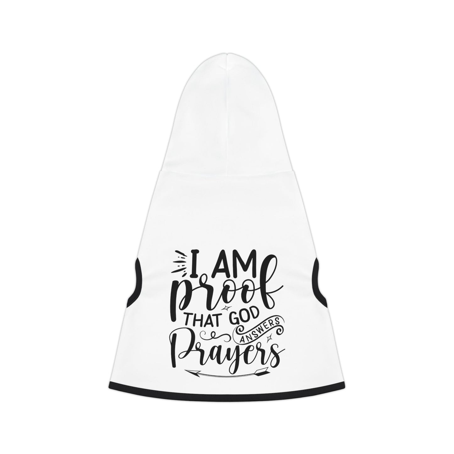 I Am Proof Pet Hoodie (Black Logo) - Sweet Baby Jeez Teez