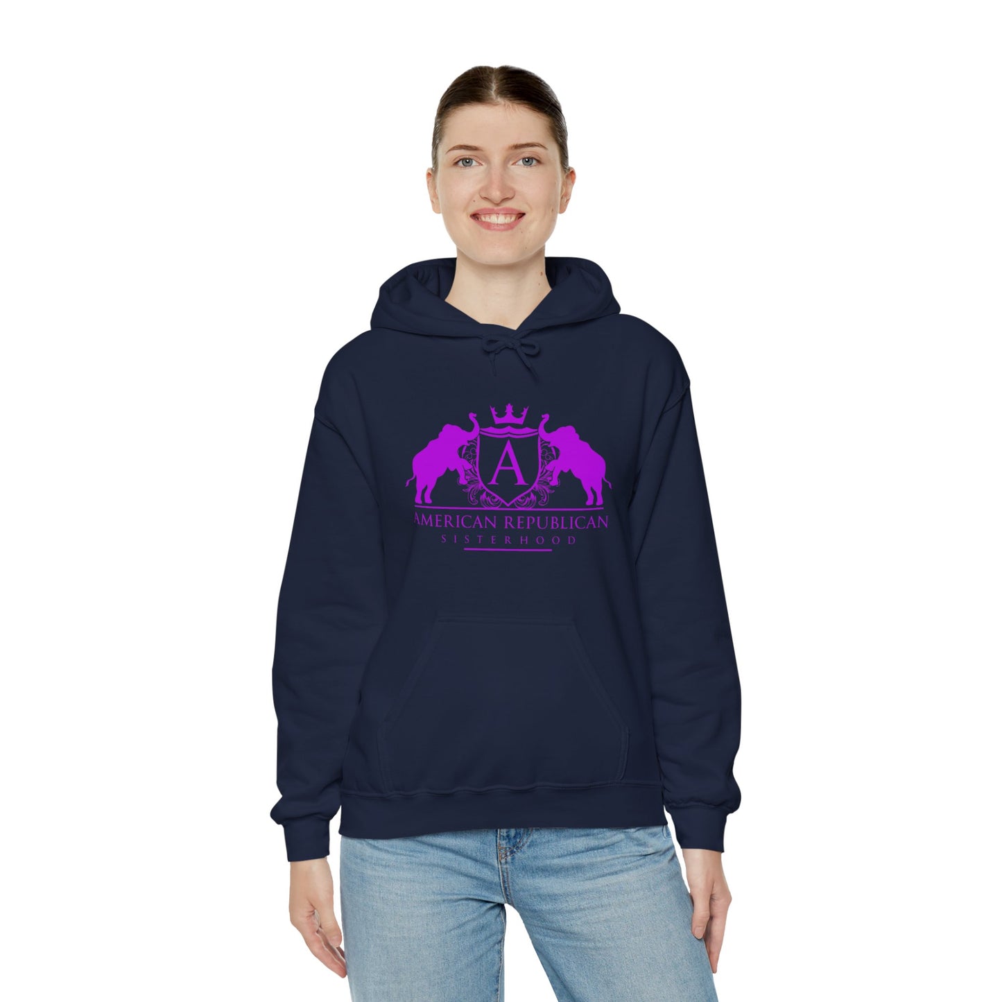 ARS Logo Women's Hoodie (ARS - Hot Pink Logo)