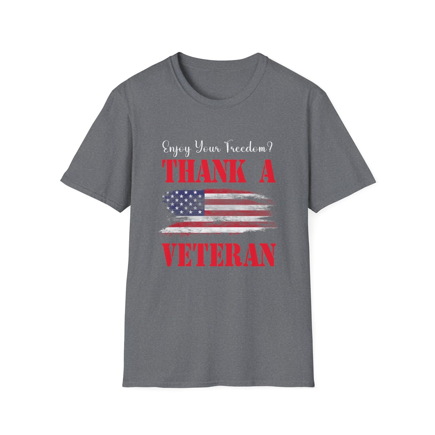 Enjoy Your Freedom Men's Tshirt (MM Color Logo) - Sweet Baby Jeez Teez
