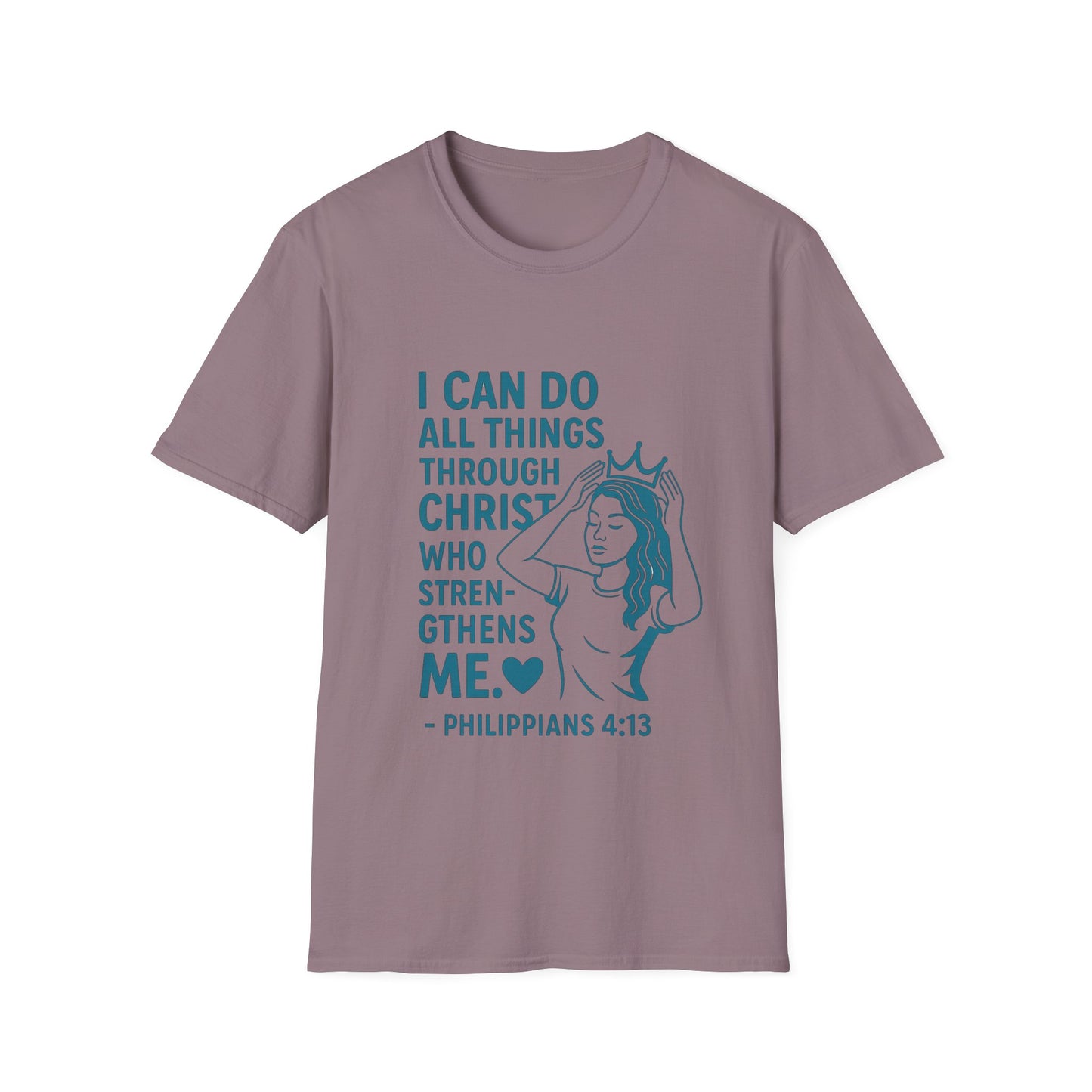 "I Can Do" Bible Verse Women's Relaxed T-Shirt