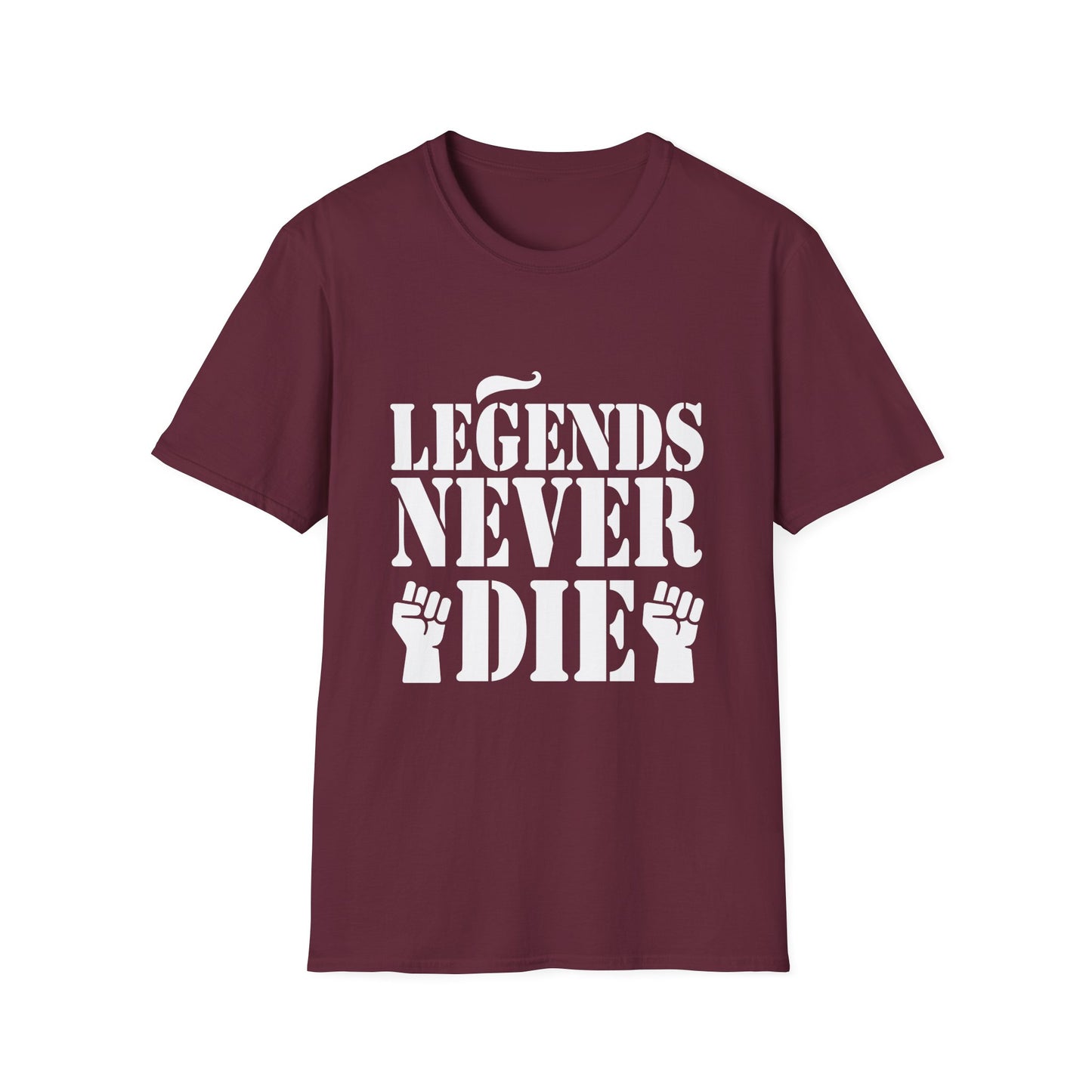 Legends Men's Tshirt (White Logo) - Sweet Baby Jeez Teez