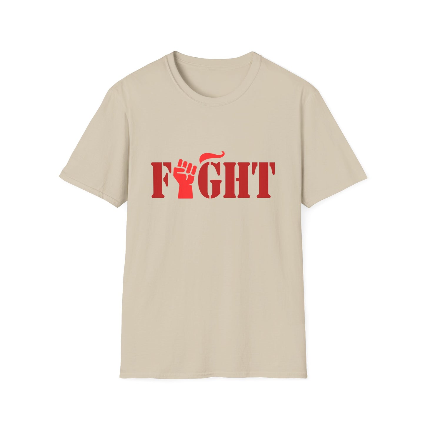Fight Women's Relaxed/Plus Tshirt (Red Fist Logo) - Sweet Baby Jeez Teez