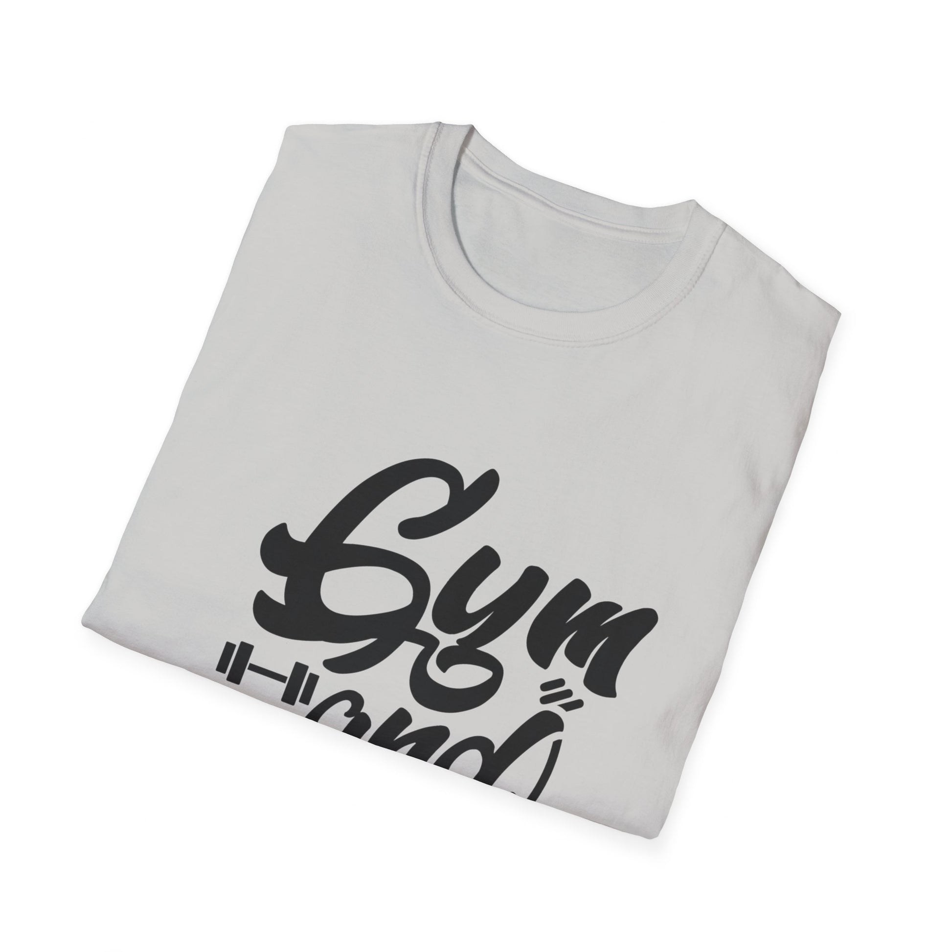 Gym and Jesus Women's Relaxed/Plus Tshirt (Black Logo) - Sweet Baby Jeez Teez