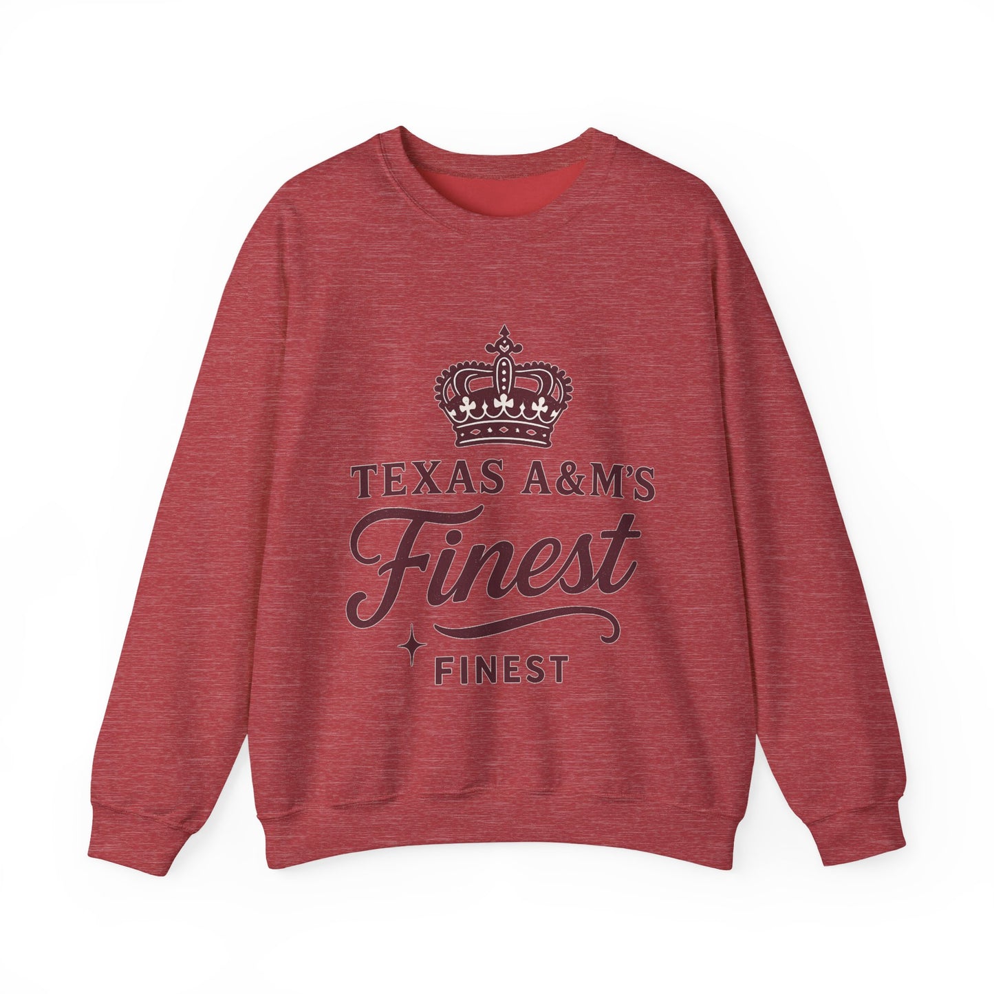 Texas A&M's Finest Crewneck Unisex Sweatshirt (Logo 1) - Sweet Baby Jeez Teez