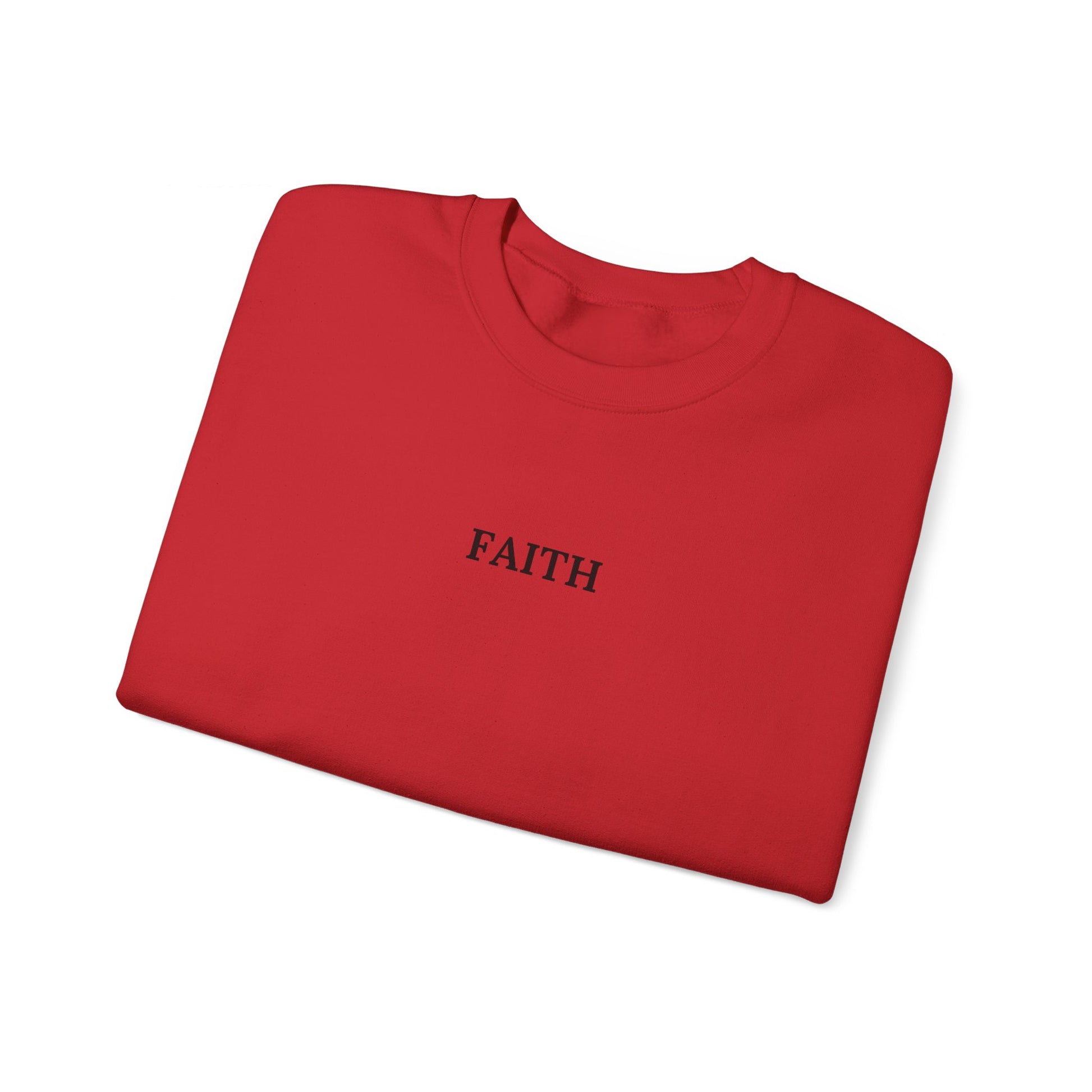 Have a Little Faith Women's Relaxed Sweatshirt (Black Logo) - Sweet Baby Jeez Teez