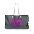 ARS Prayer Brigade Weekender Bag (Dark Gray with Hot Pink Logo)