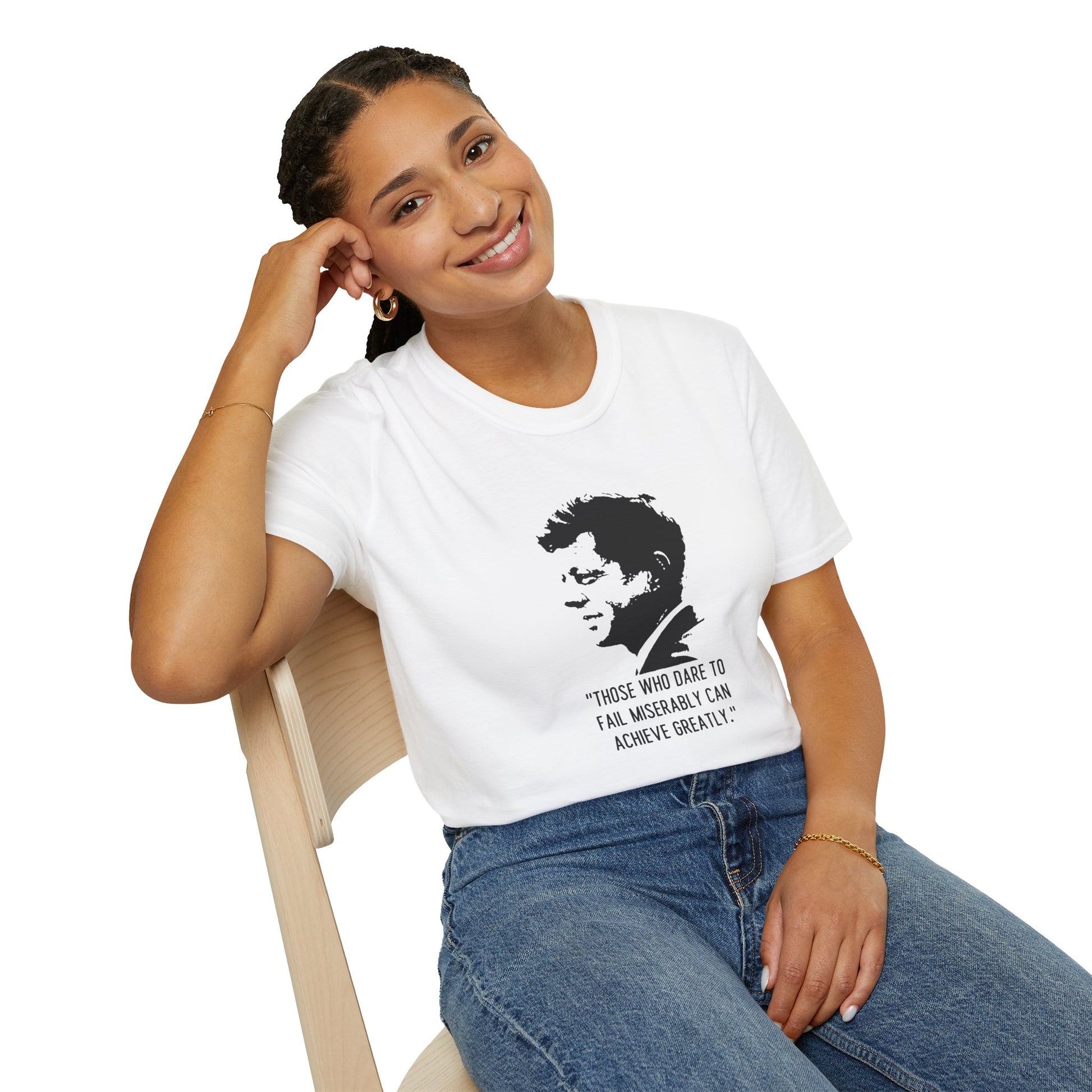 Achieve Women's Relaxed/Plus Logo (IW - Black Logo) - Sweet Baby Jeez Teez