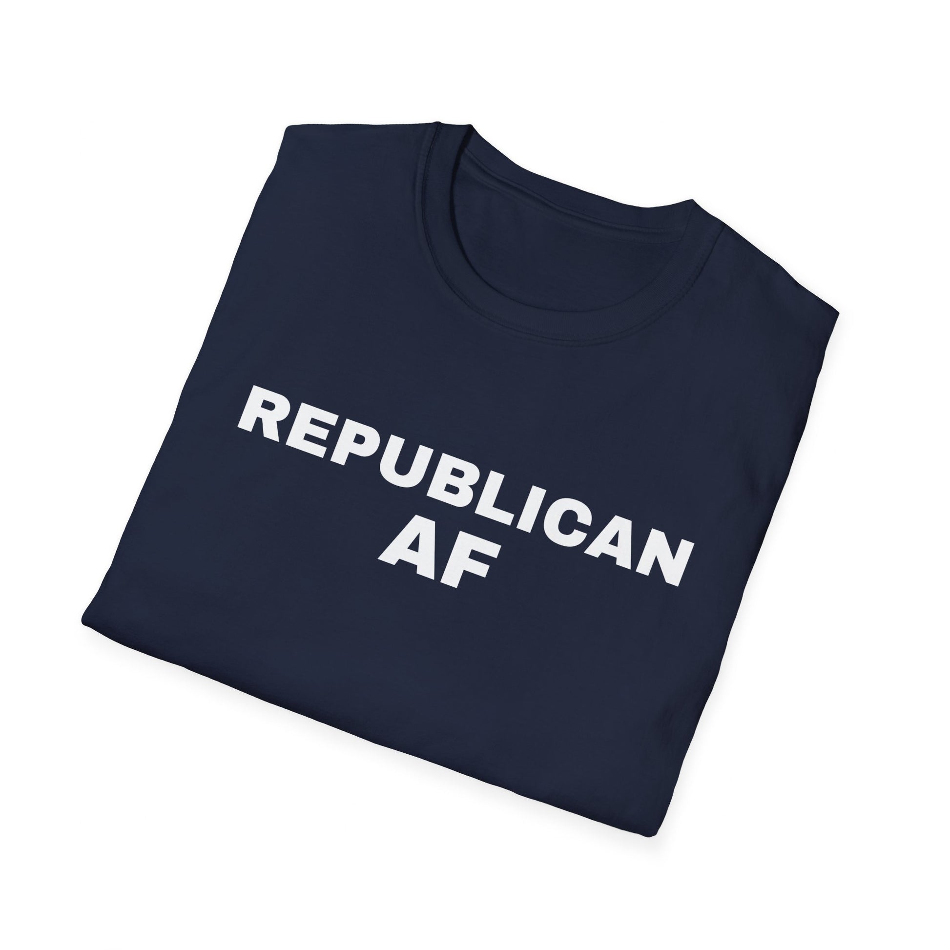 Republican AF Men's Tshirt (White Logo) - Sweet Baby Jeez Teez