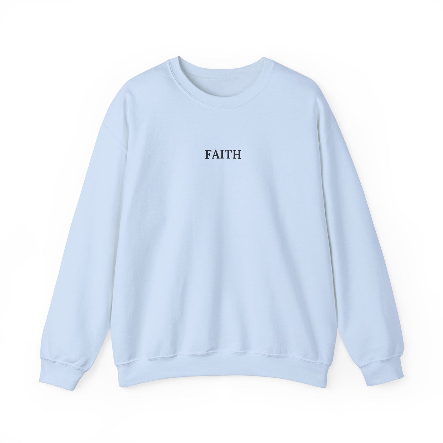 Have a Little Faith Women's Relaxed Sweatshirt (Black Logo) - Sweet Baby Jeez Teez