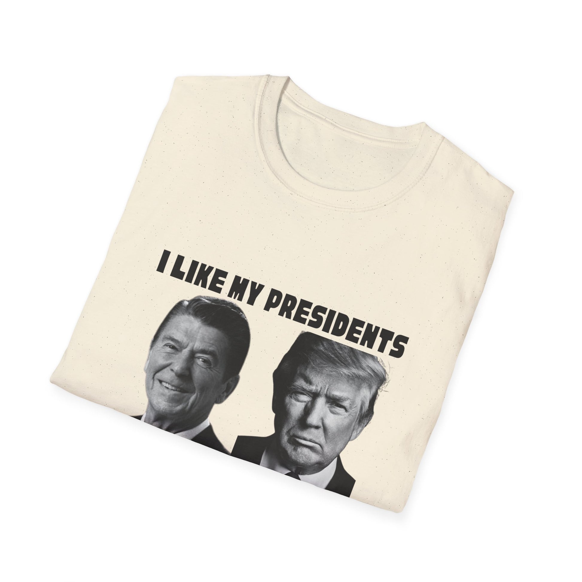 I Like My Presidents Men's Tshirt (Black Logo) - Sweet Baby Jeez Teez