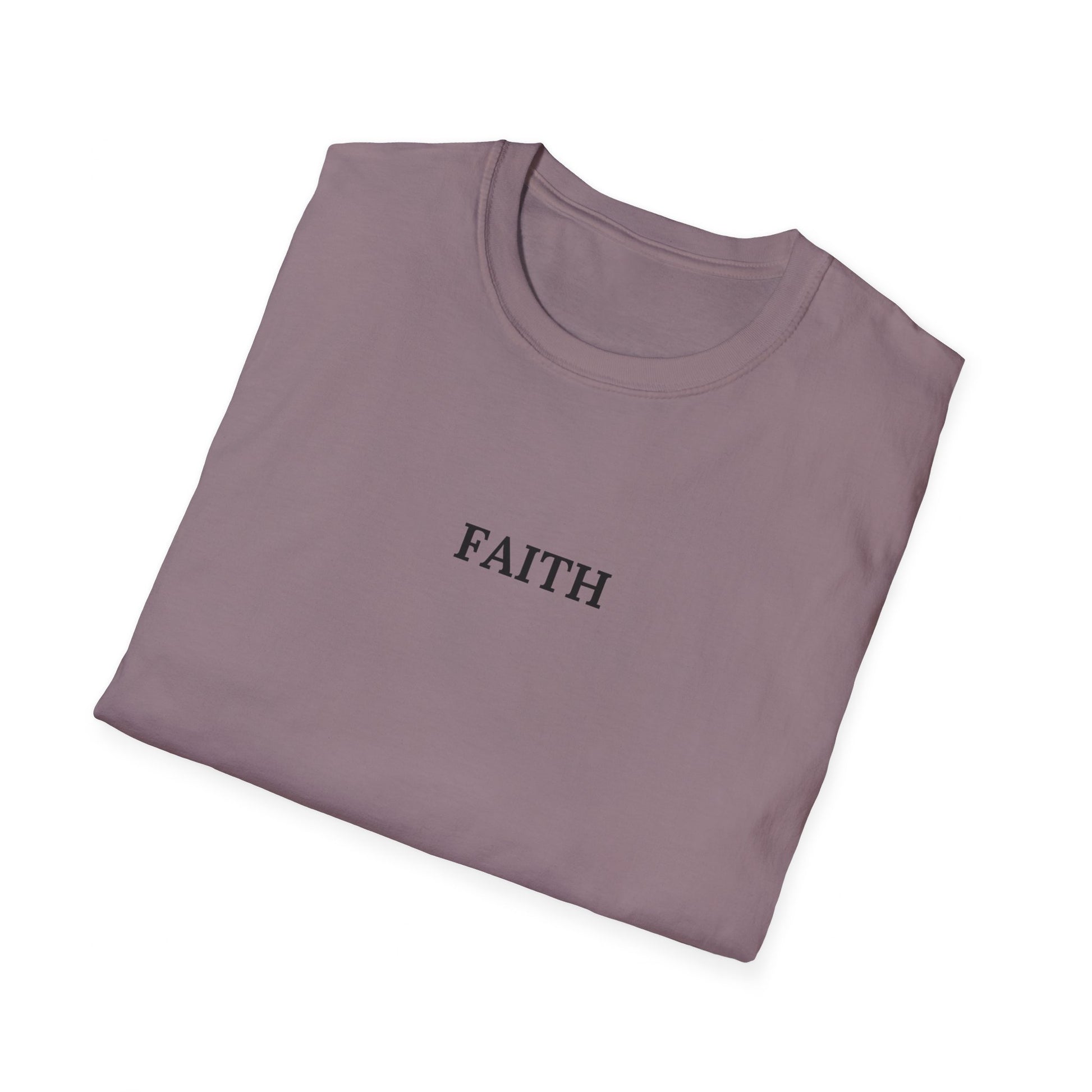 Have a Little Faith Women's Relaxed/Plus Tshirt (Black Logo) - Sweet Baby Jeez Teez