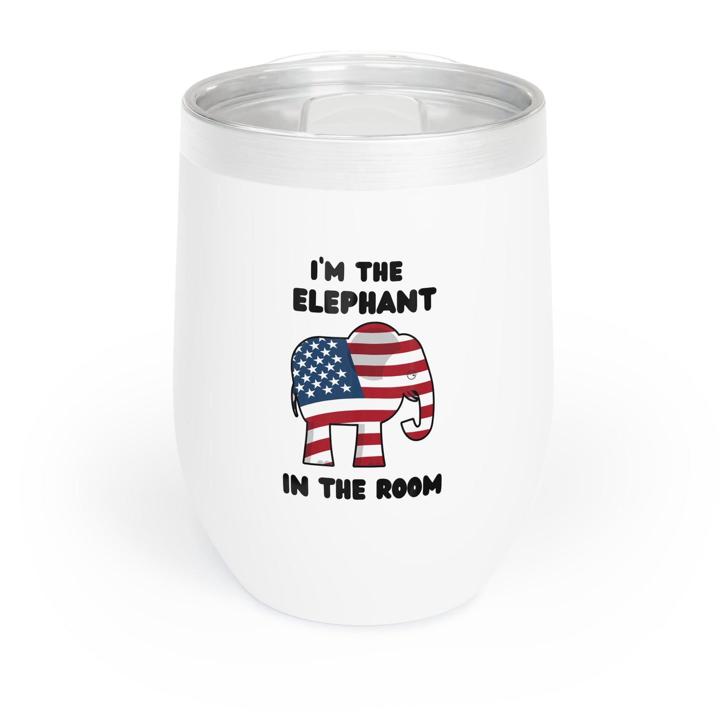 Elephant in Room Chill Wine Tumbler - Sweet Baby Jeez Teez