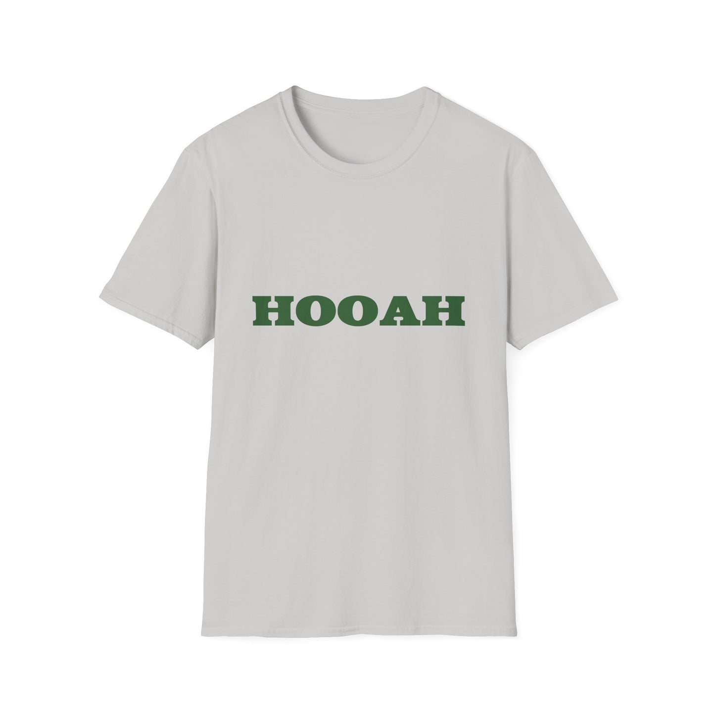 HOOAH (Army) Unisex Tshirt (MM Army Green Logo) - Sweet Baby Jeez Teez