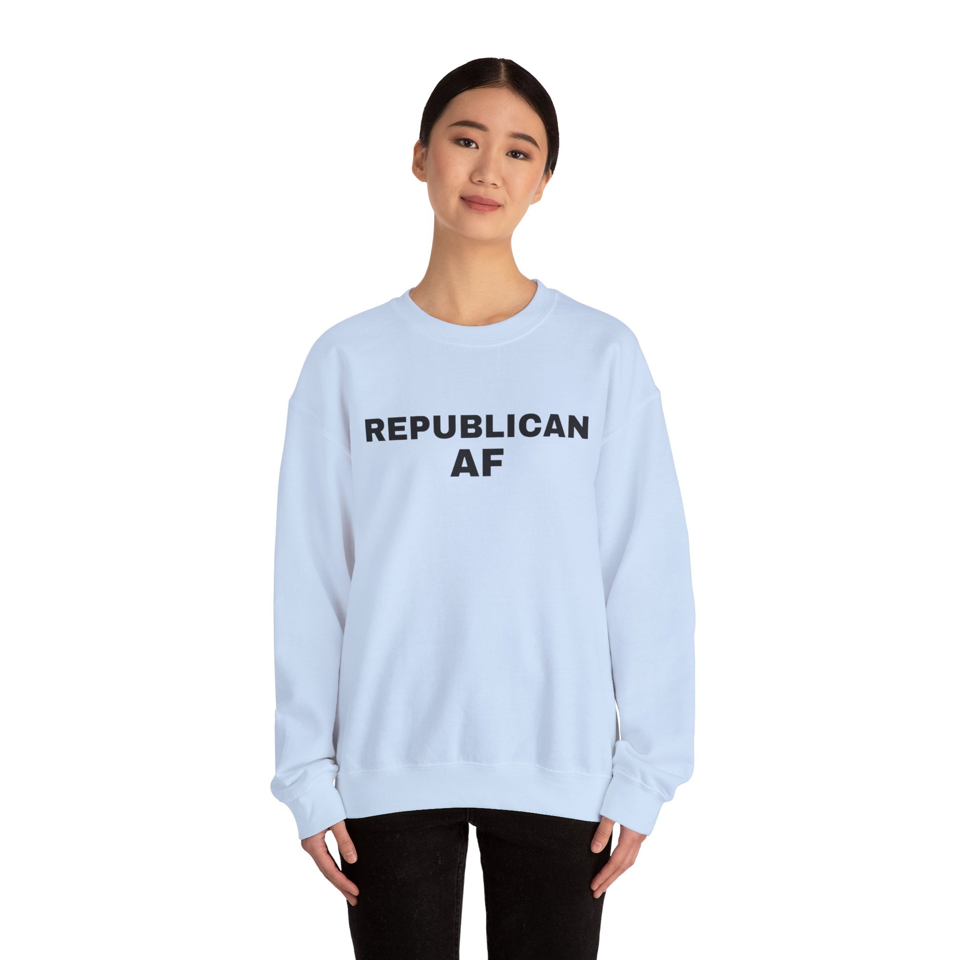 Republican AF Women's Sweatshirt - Sweet Baby Jeez Teez