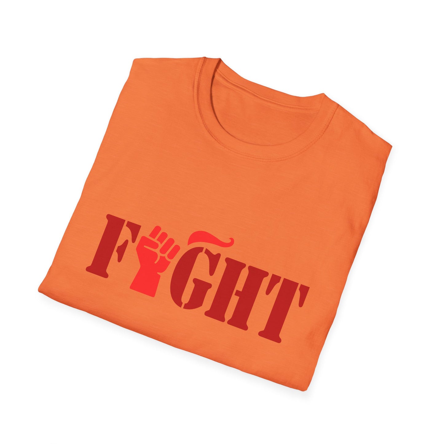 Fight Women's Relaxed/Plus Tshirt (Red Fist Logo) - Sweet Baby Jeez Teez
