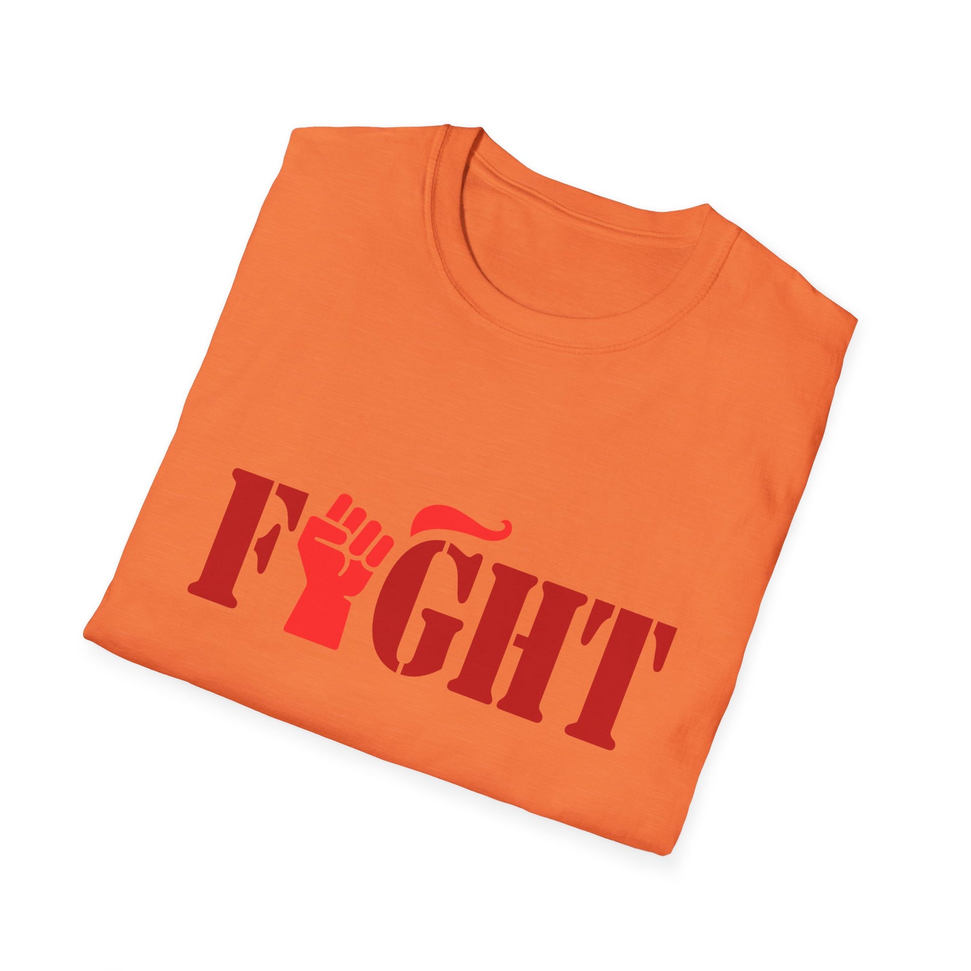 Fight Women's Relaxed/Plus Tshirt (Red Fist Logo) - Sweet Baby Jeez Teez