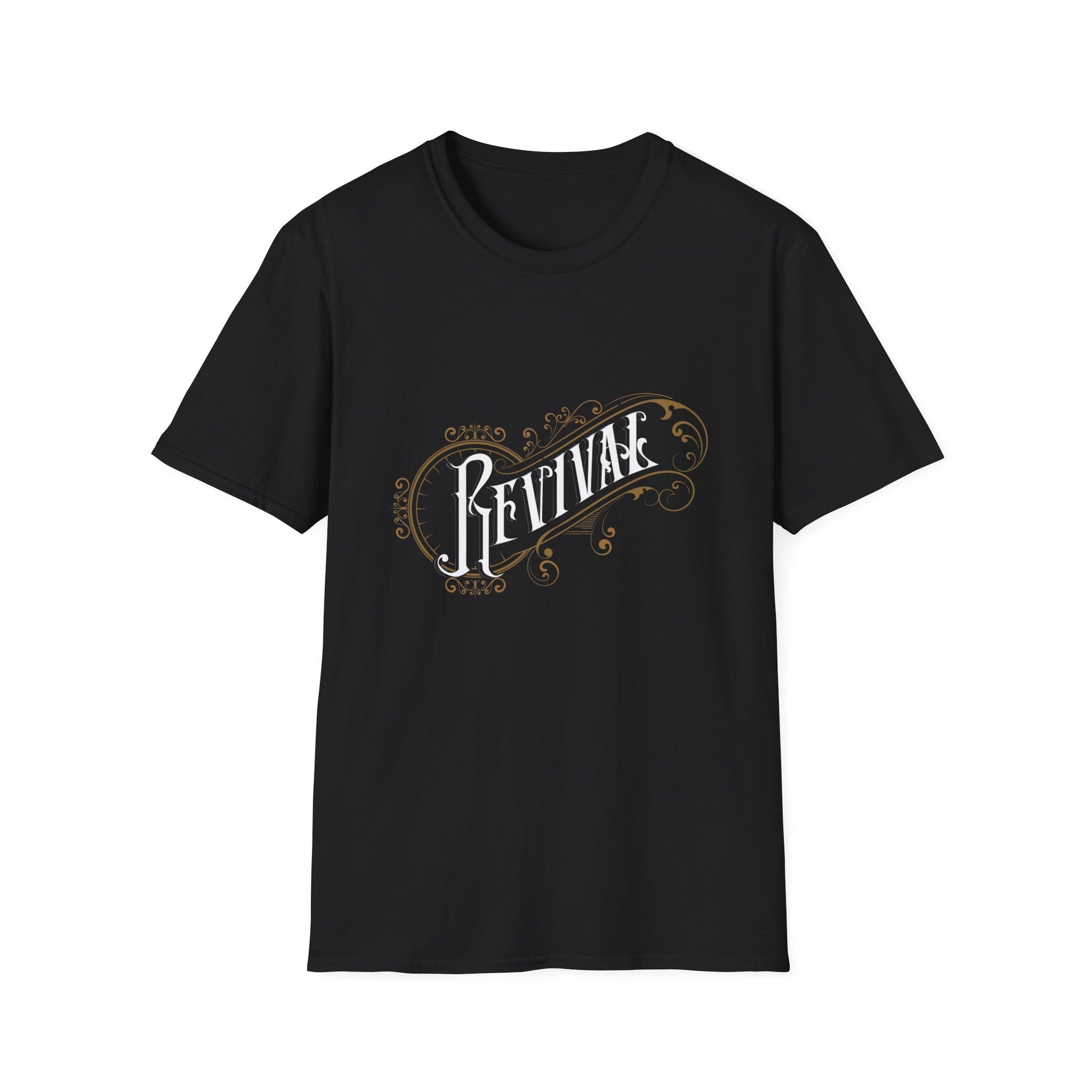Revival Softstyle Men's Christian T-Shirt (Vintage Logo) - Sweet Baby Jeez Teez