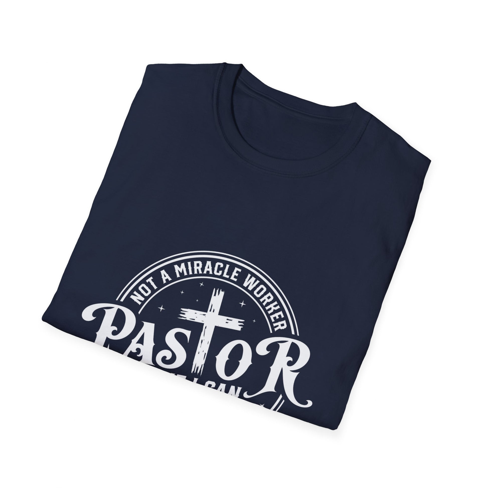 Pastor Men's Tshirt (White Logo) - Sweet Baby Jeez Teez