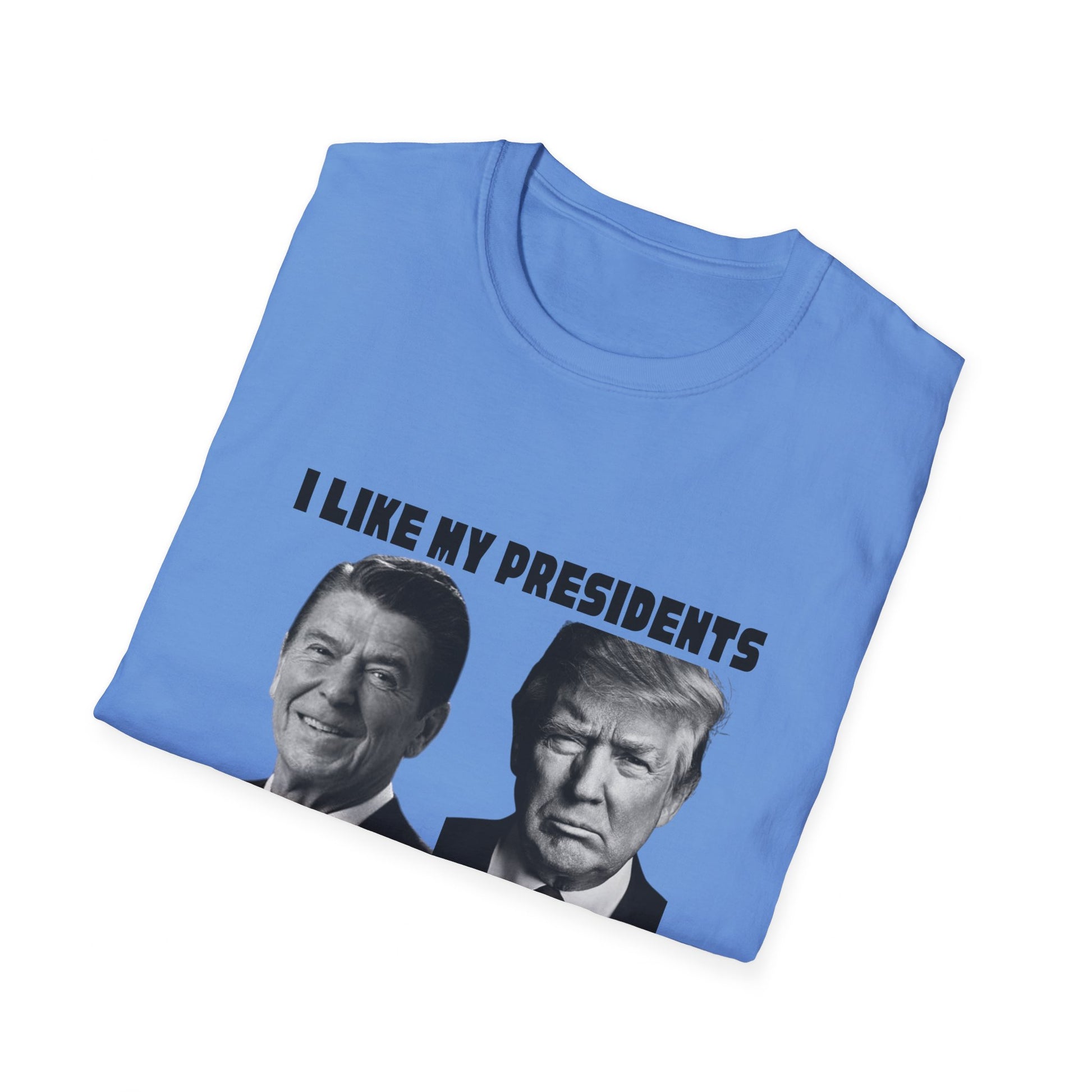 I Like My Presidents Men's Tshirt (Black Logo) - Sweet Baby Jeez Teez