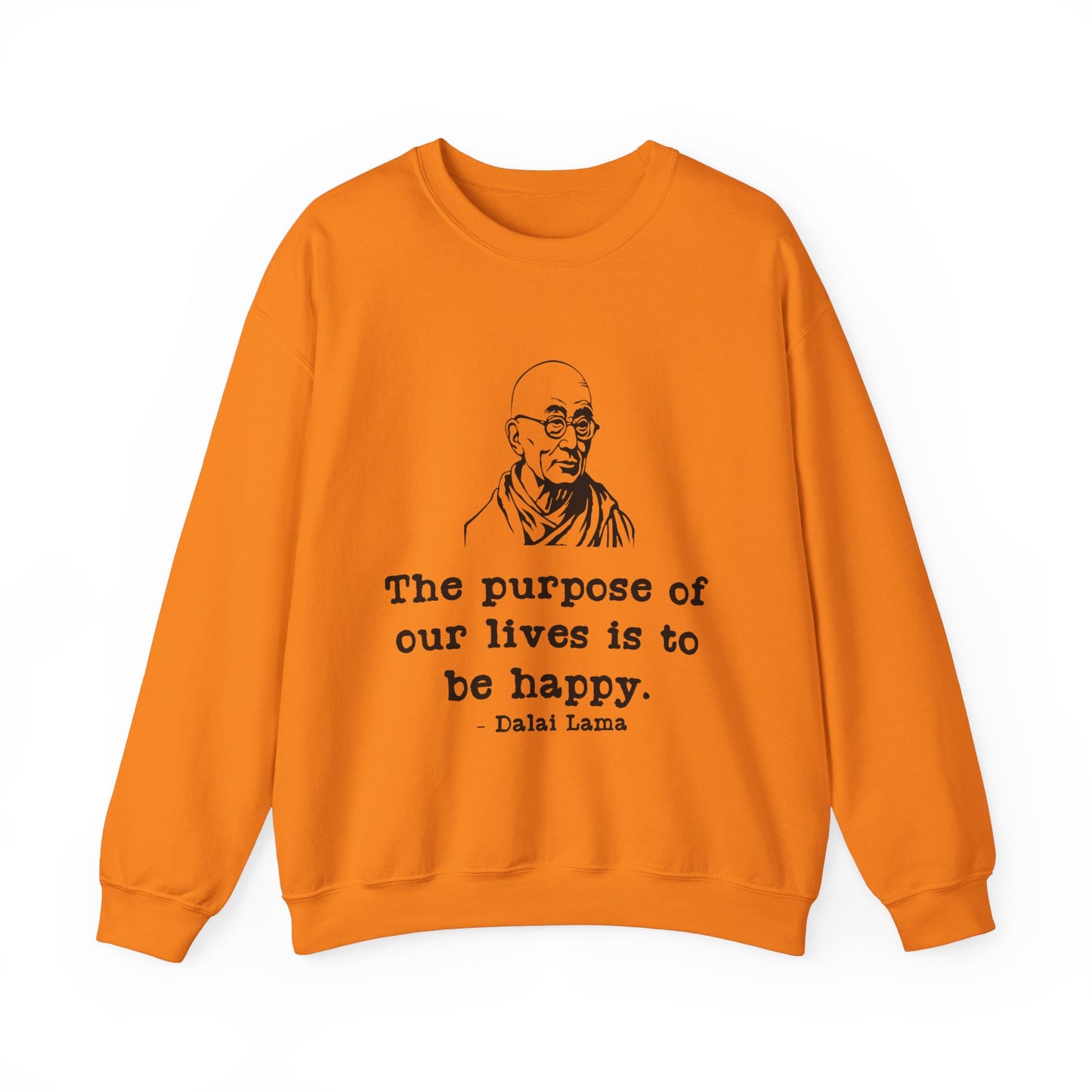Purpose of Life Men's Sweatshirt (IW Black Logo) - Sweet Baby Jeez Teez