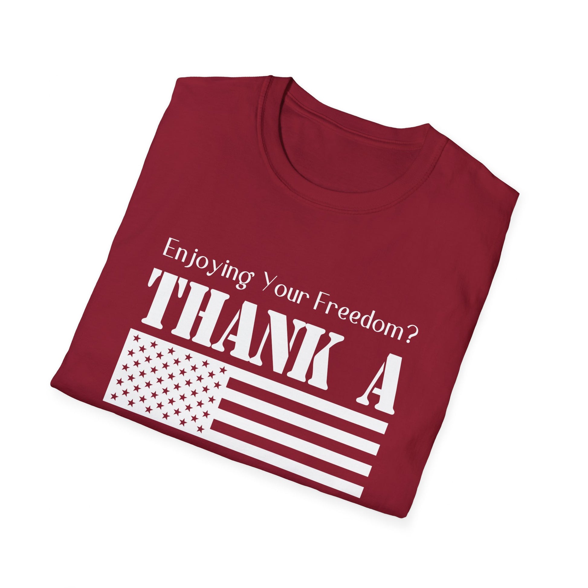 Enjoy Your Freedom Women's Relaxed/Plus Tshirt (MM White Logo) - Sweet Baby Jeez Teez