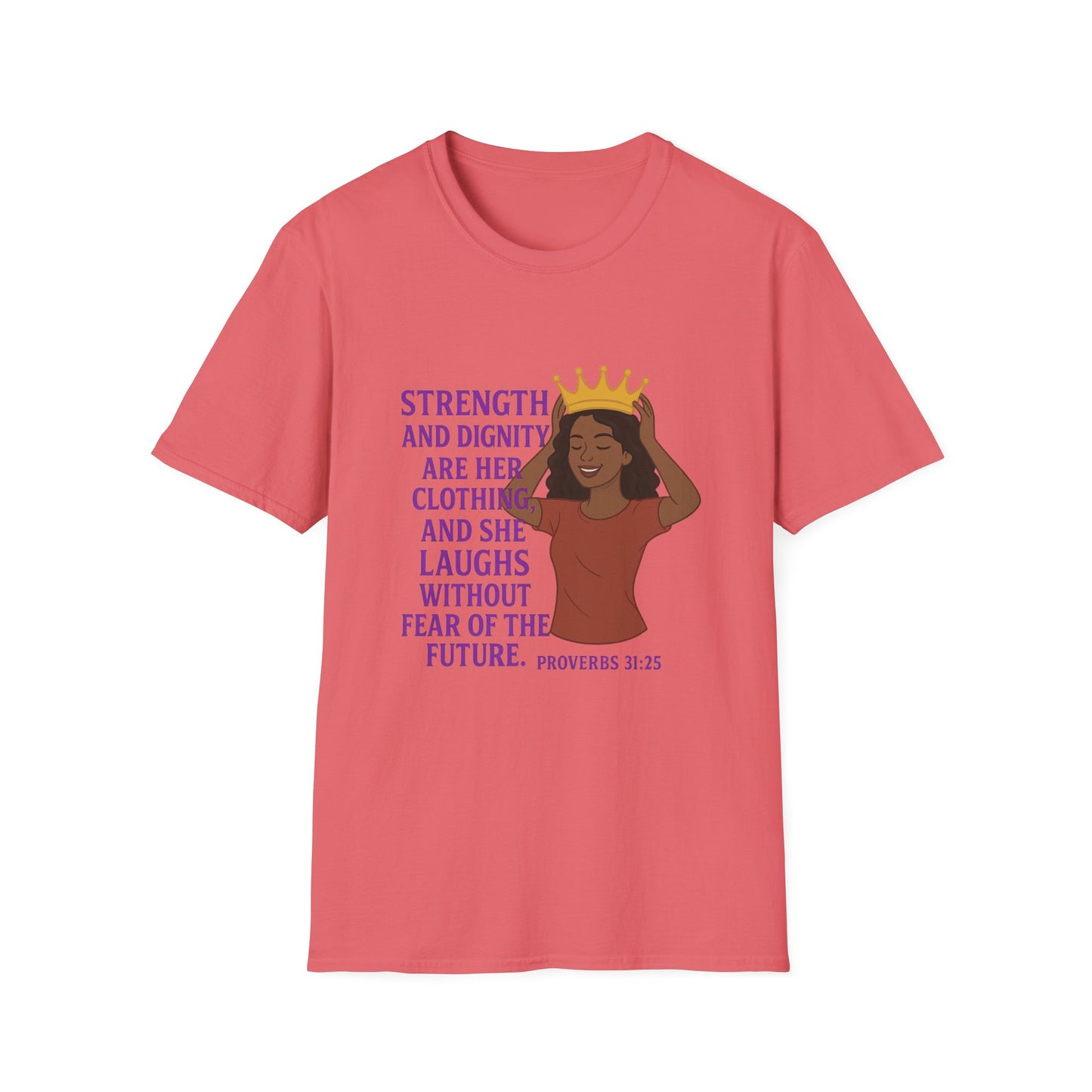 "Strength & Dignity" Bible Verse Women's Relaxed Tshirt