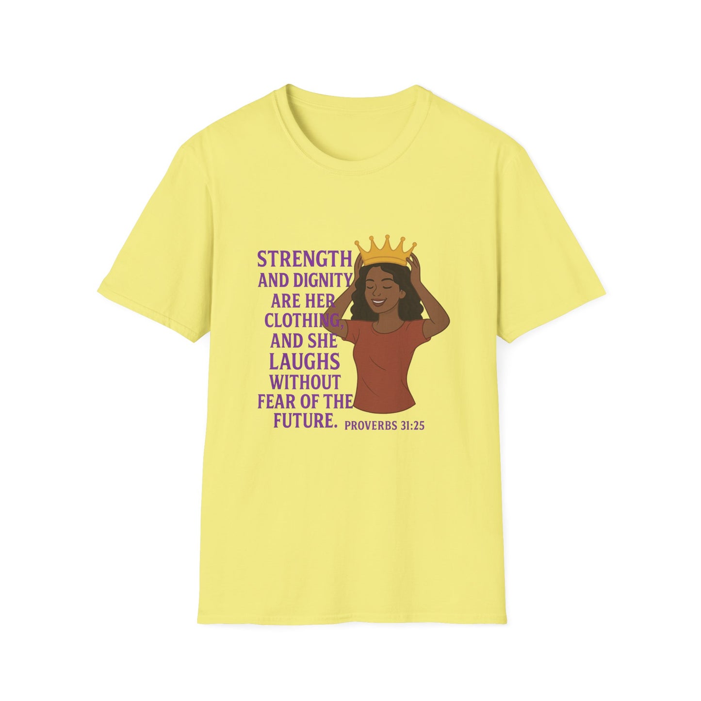 "Strength & Dignity" Bible Verse Women's Relaxed Tshirt