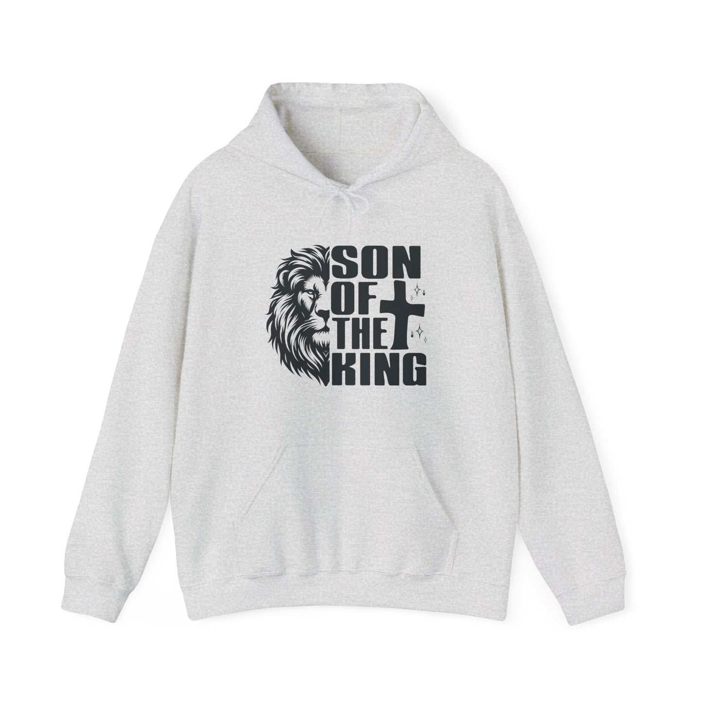 Son of the King Men's Hoodie (Black Logo) - Sweet Baby Jeez Teez
