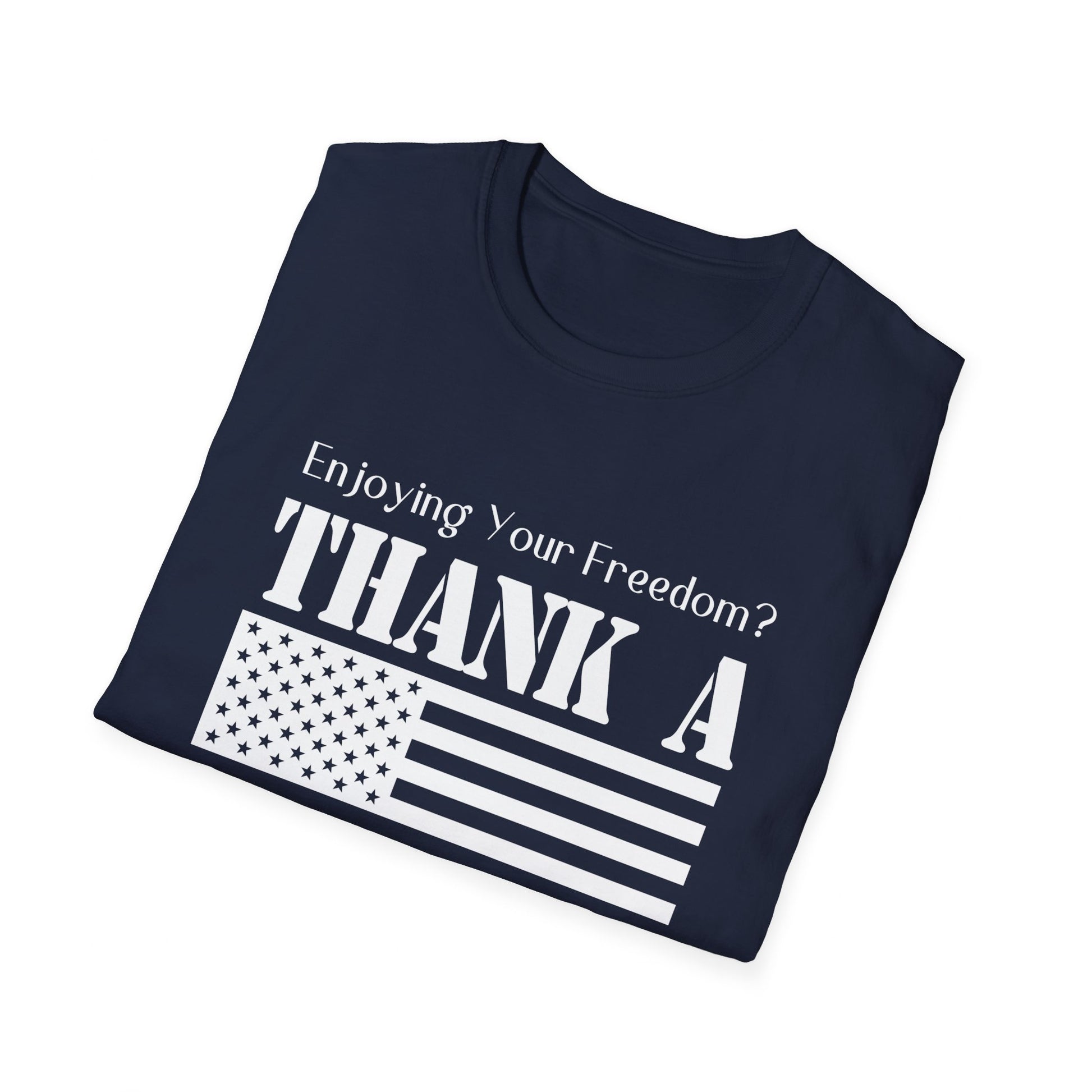 Enjoy Your Freedom Women's Relaxed/Plus Tshirt (MM White Logo) - Sweet Baby Jeez Teez
