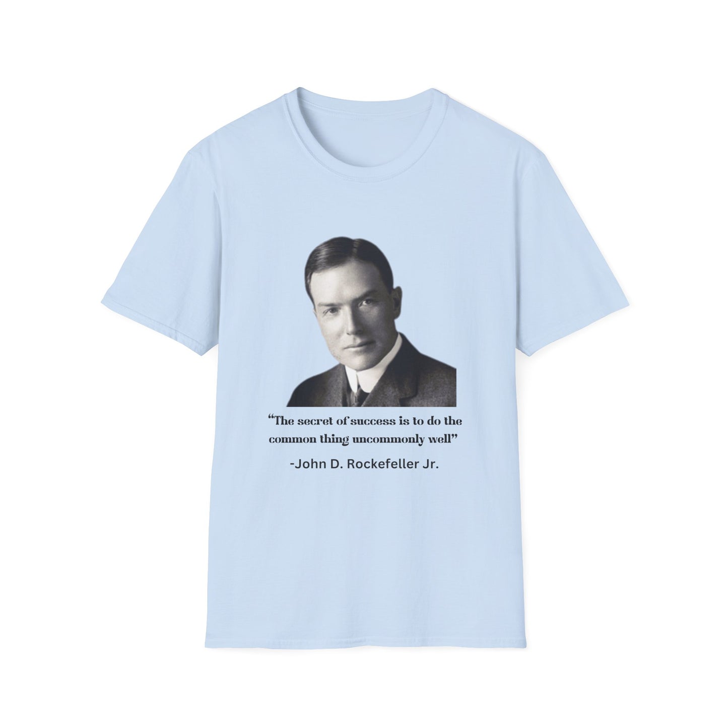 Secret to Success Men's Tshirt (IW - Black Logo) - Sweet Baby Jeez Teez