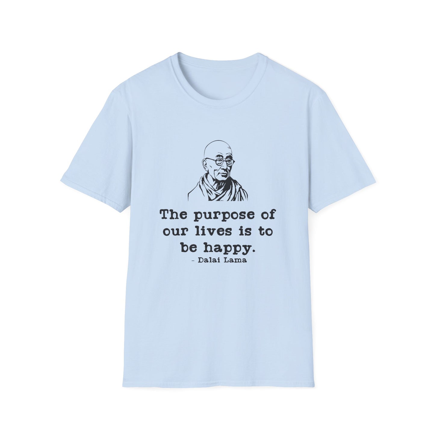 Purpose of Life Womens Relaxed/Fitted Tshirt (IW Black Logo) - Sweet Baby Jeez Teez