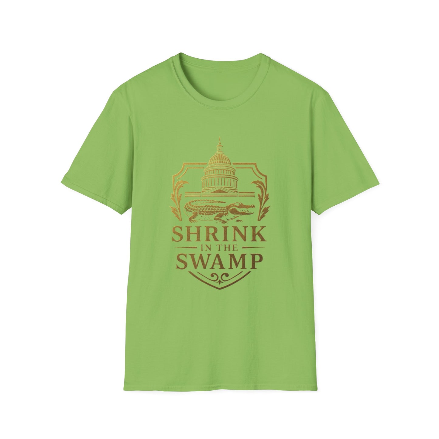 Shrink in the Swamp [TM] Unisex Softstyle T-Shirt - Sweet Baby Jeez Teez