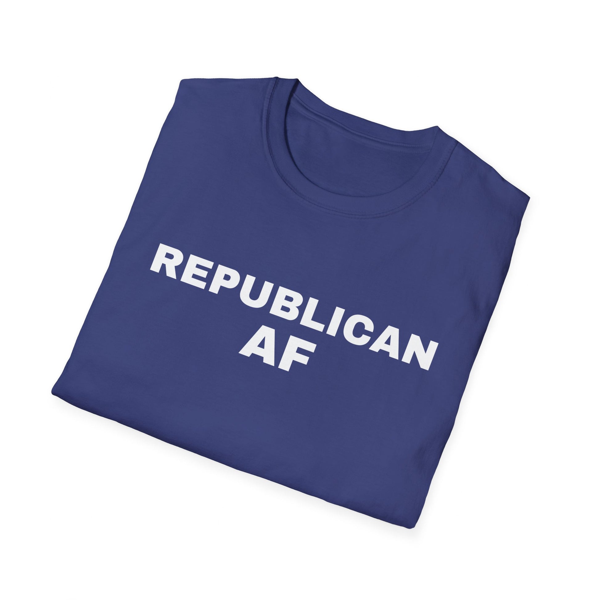Republican AF Men's Tshirt (White Logo) - Sweet Baby Jeez Teez