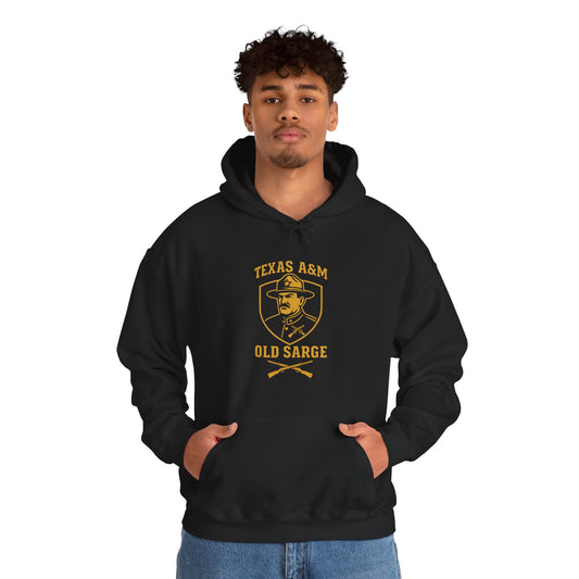 Vintage Texas A&M Old Sarge Unisex Hoodie