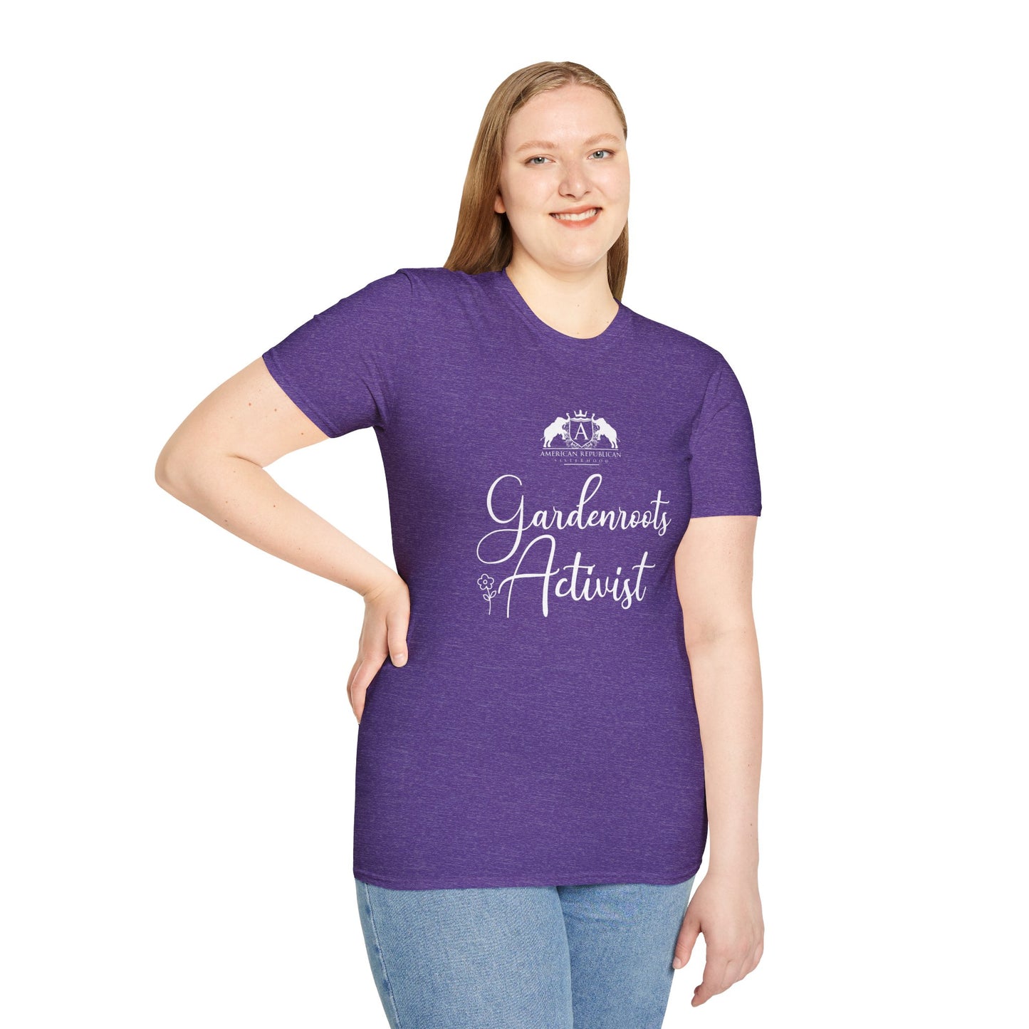 Gardenroots Activist Women's Relaxed/Plus Tshirt (ARS - Script Logo) - Sweet Baby Jeez Teez