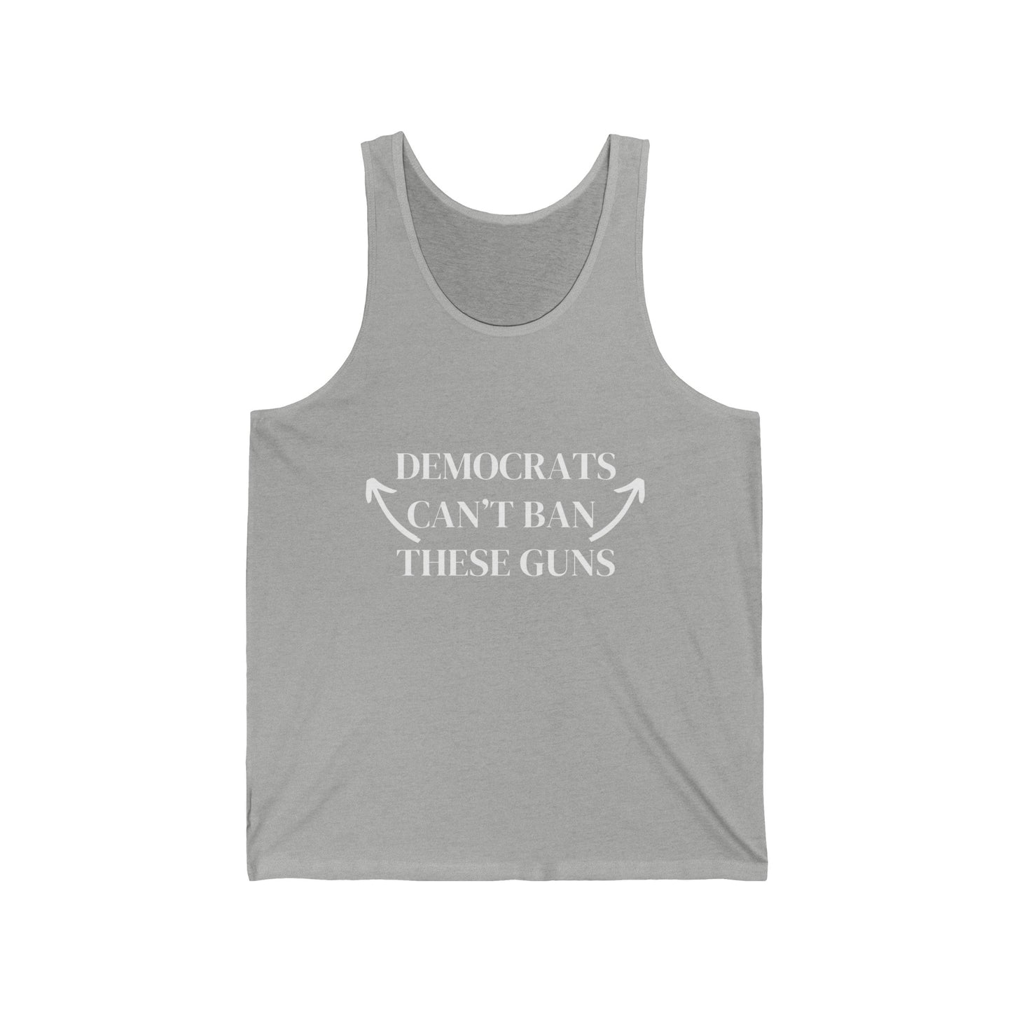 Can't Ban These Men's Tank Top (White Logo) - Sweet Baby Jeez Teez