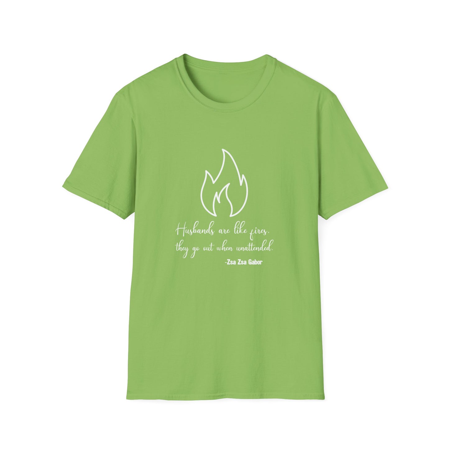 Fires Women's Relaxed/Plus Tshirt (IM - White Logo) - Sweet Baby Jeez Teez