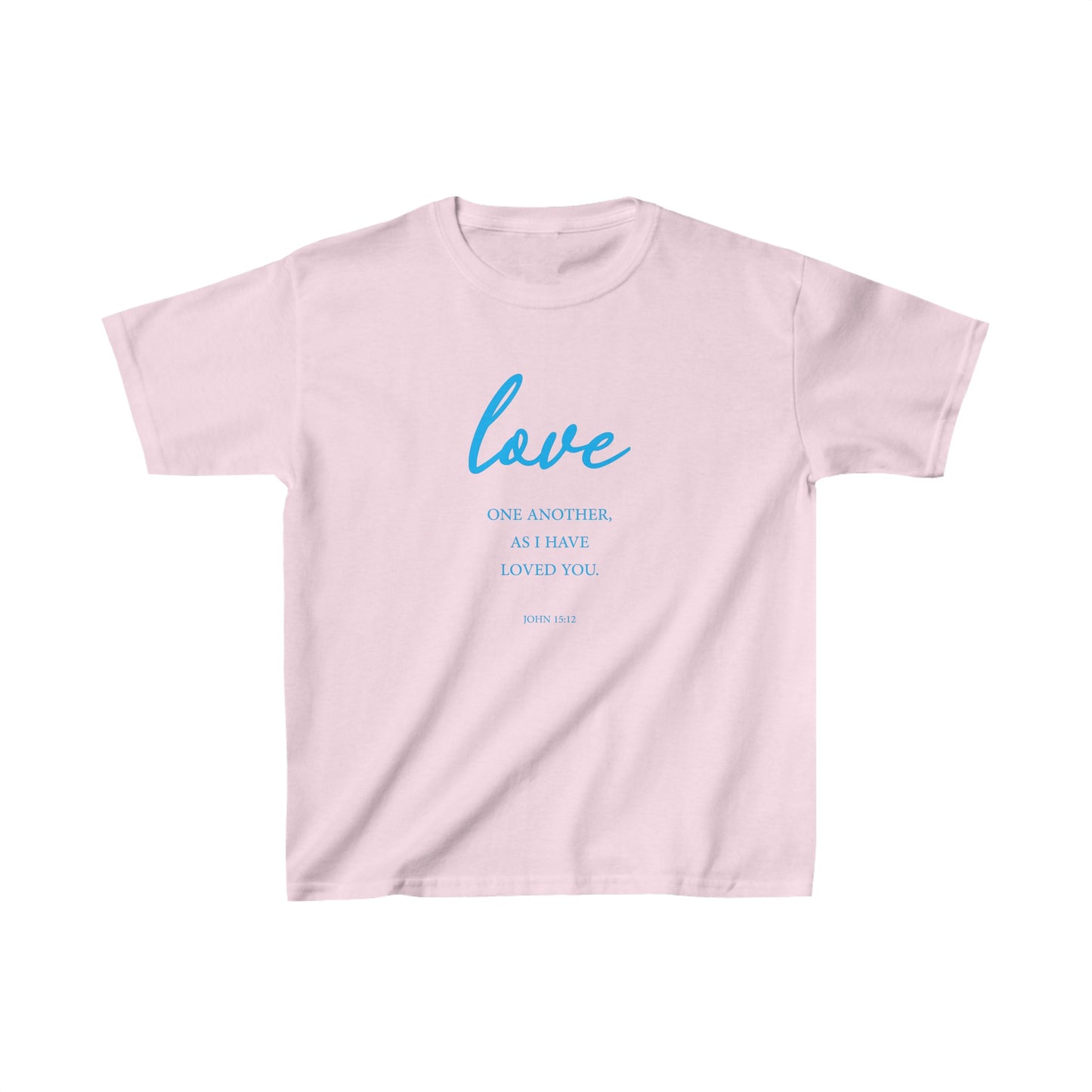 Love Girl's Tshirt (Aqua Logo) - Sweet Baby Jeez Teez