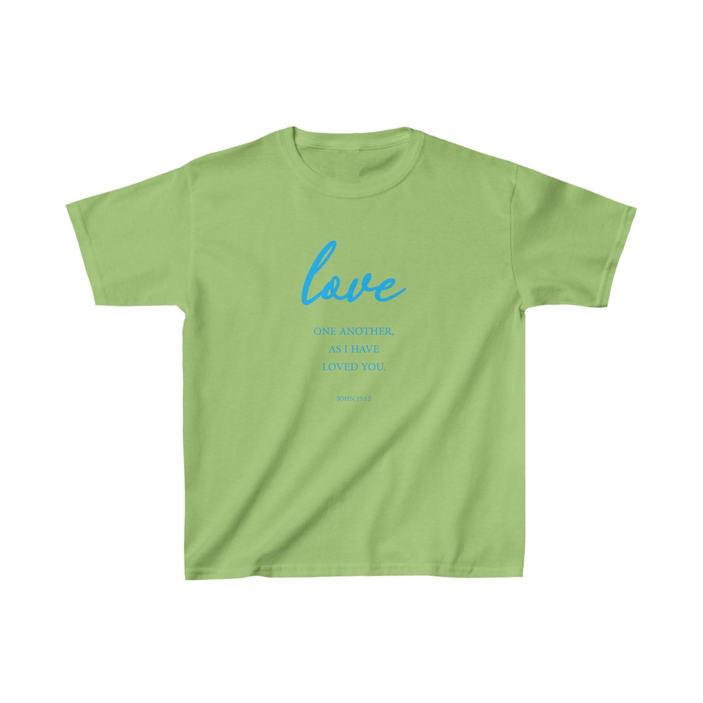 Love Girl's Tshirt (Aqua Logo) - Sweet Baby Jeez Teez