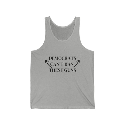 Can't Ban These Men's Tank Top (Black Logo) - Sweet Baby Jeez Teez