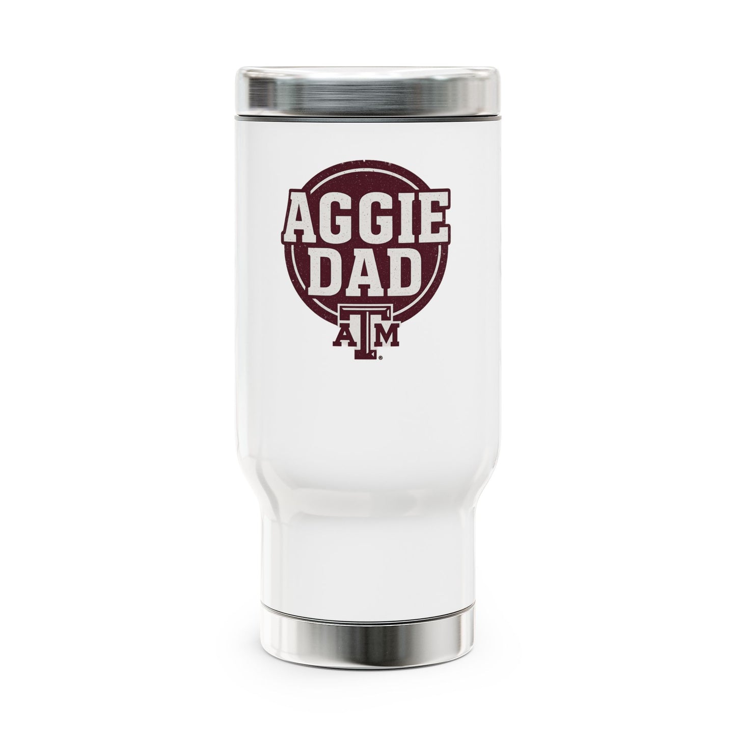 "Aggie Dad" Texas A&M Stainless Steel Travel Mug (14oz)